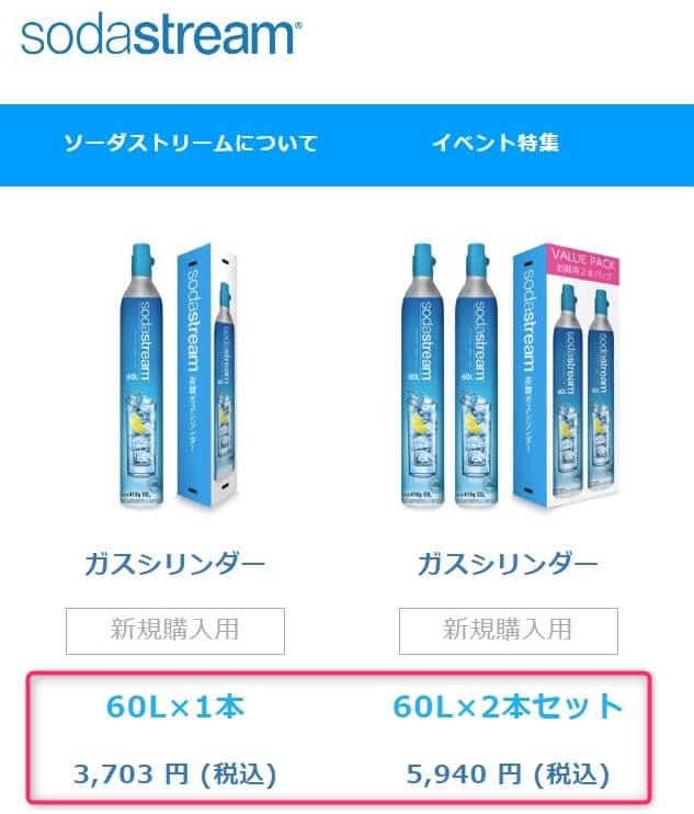 ソーダストリーム公式サイト