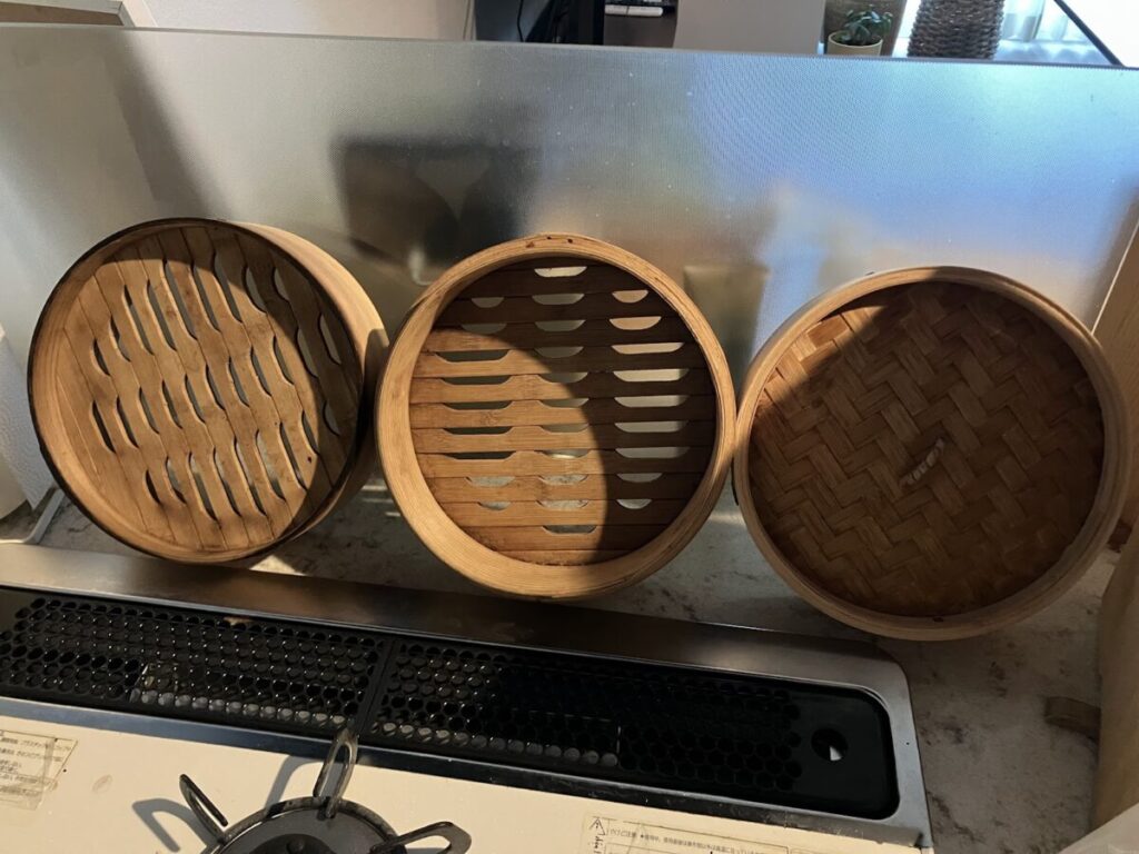 キッチンに立てかける