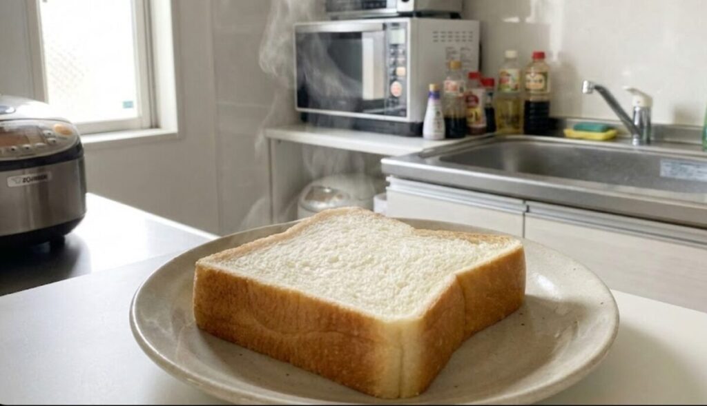 古いパンは「焼く」のではなく「蒸す」のが正解