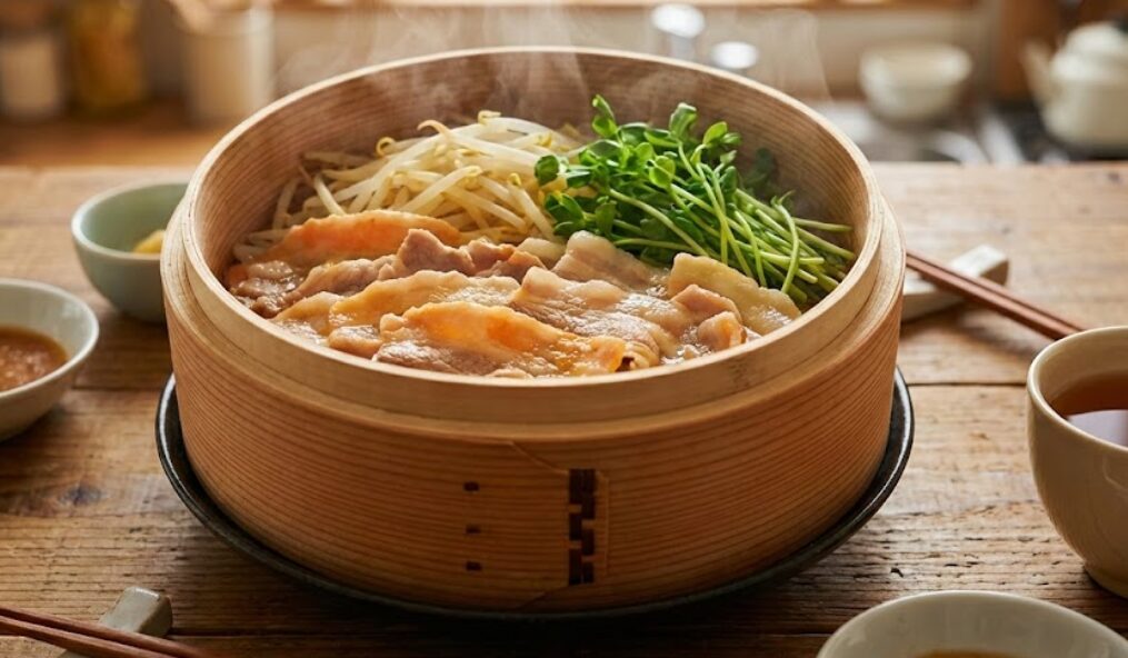 豚バラ × もやし × 豆苗