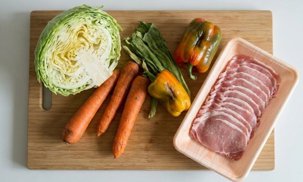 シナシナの野菜と肉