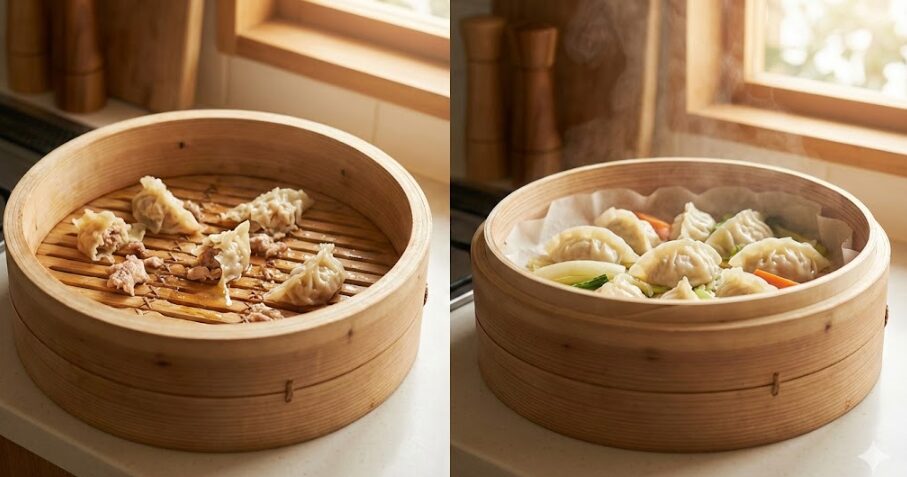 食材が網目にくっつくのを防ぐ