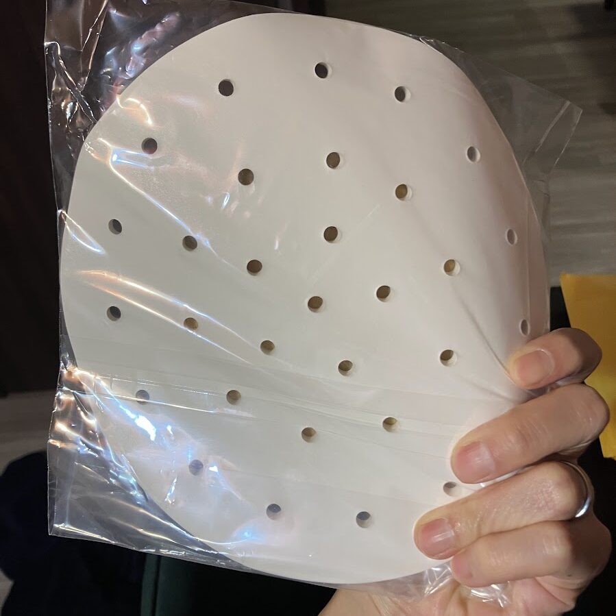 穴開きクッキングシート