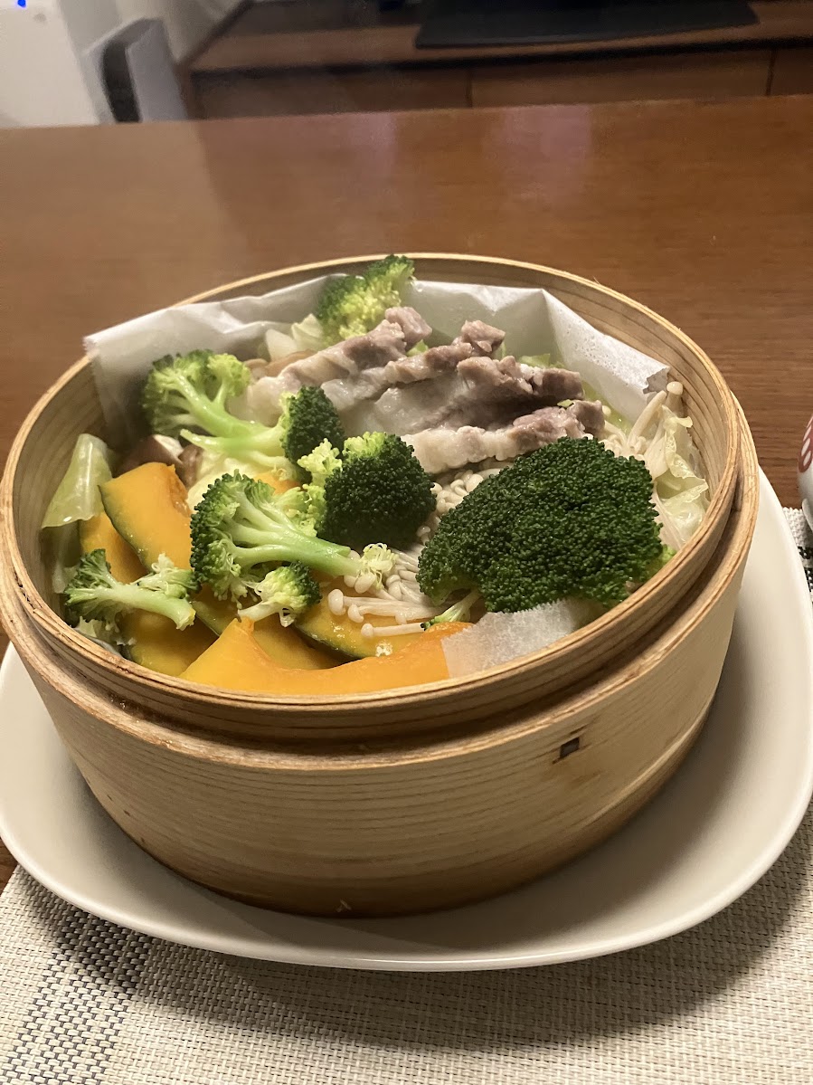 かぼちゃとせいろ