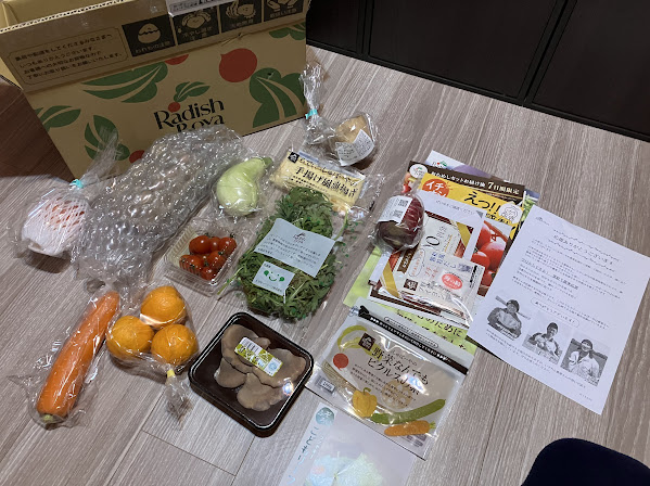 らでぃっしゅぼーや1,980円お試しセット